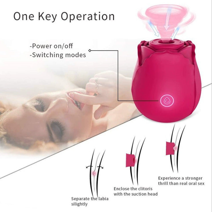 Rose Pleasure Stimulator