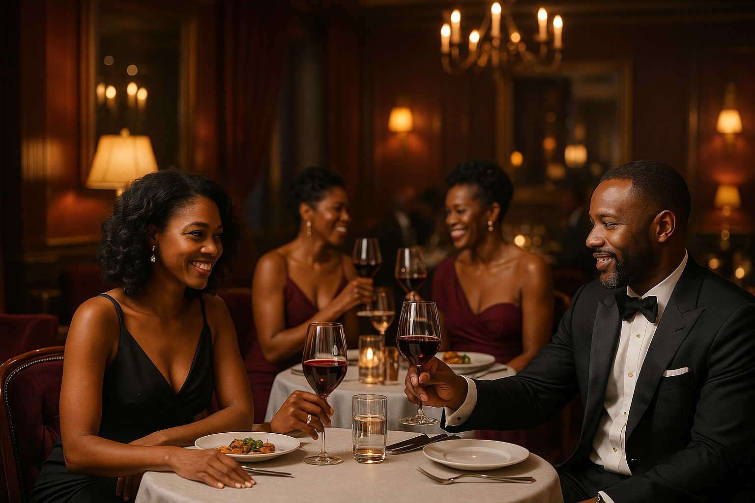 Black mature night out